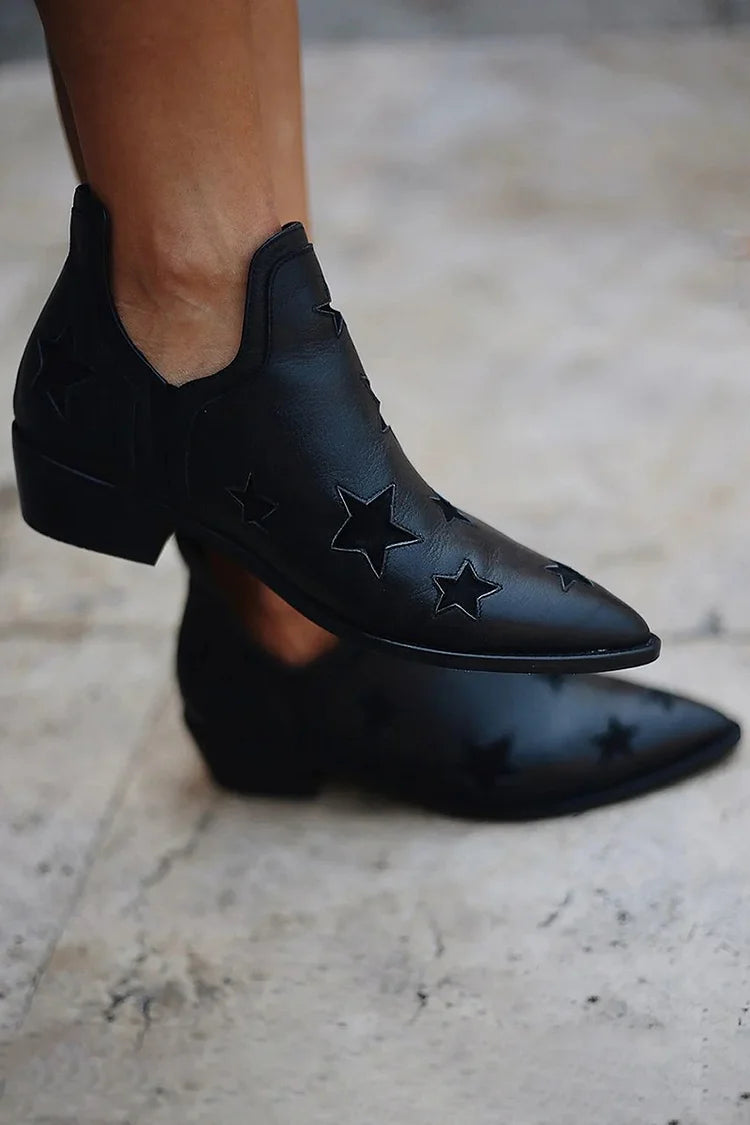 STELVIA | STIVALETTI TEXANI CON STELLE