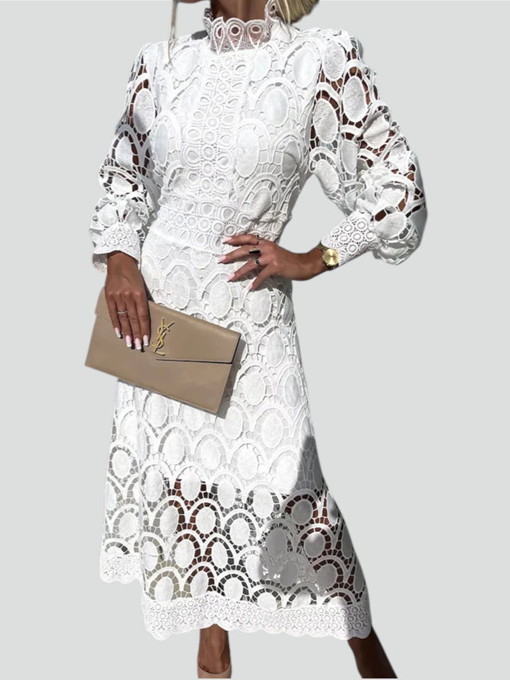Ludovica™ | Abito Maxi in Pizzo