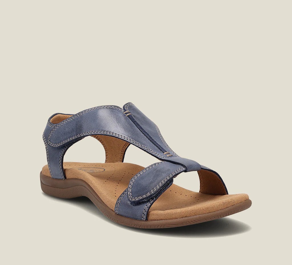 Elisabeth™ | Sandalo Orthoflex in Pelle