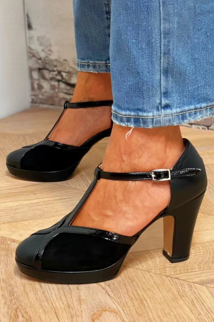 NICOLETTA | DÉCOLLETÉ T-BAR PLATFORM