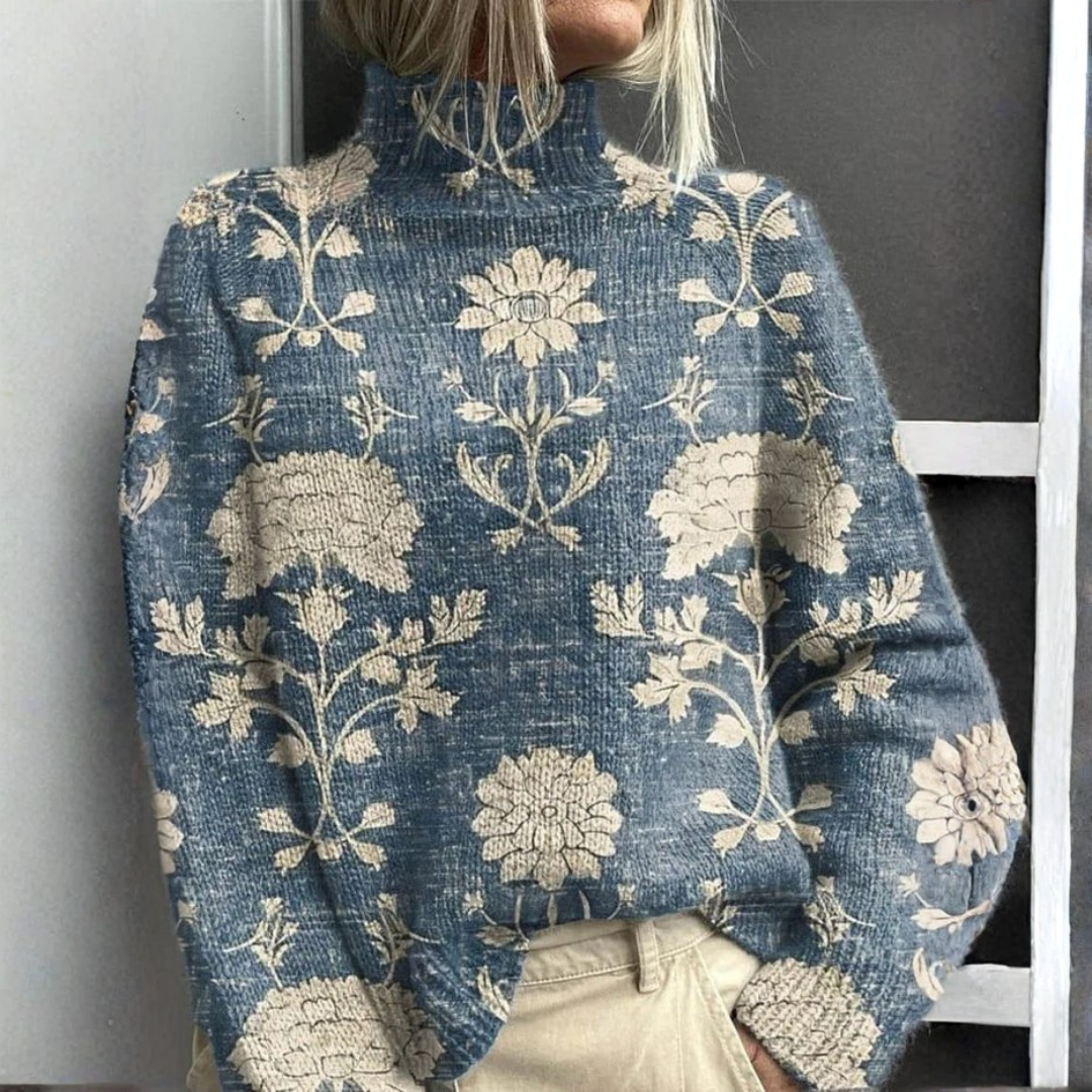 Ashley | Maglione a Collo Alto Caldo ed Elegante