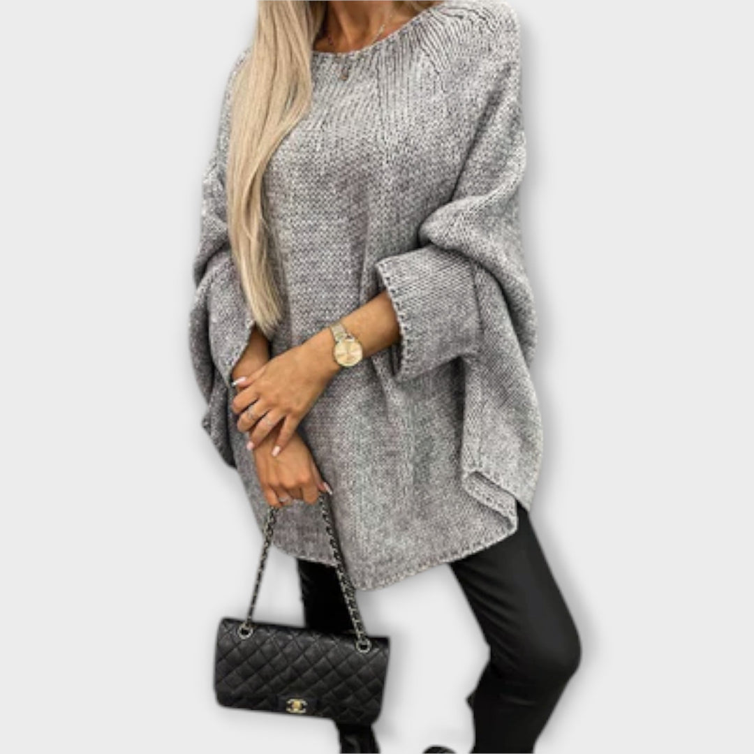 Isabelle | Maglione da Donna Elegante con Collo Rotondo