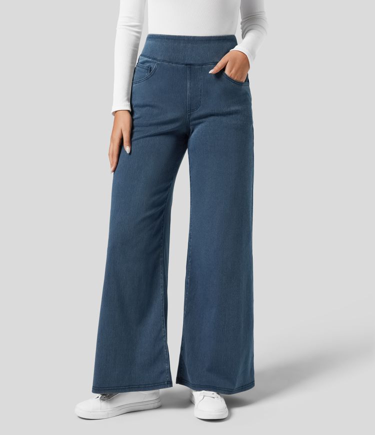 Evie™ | Pantaloni Elasticizzati Comodi con Vita Alta