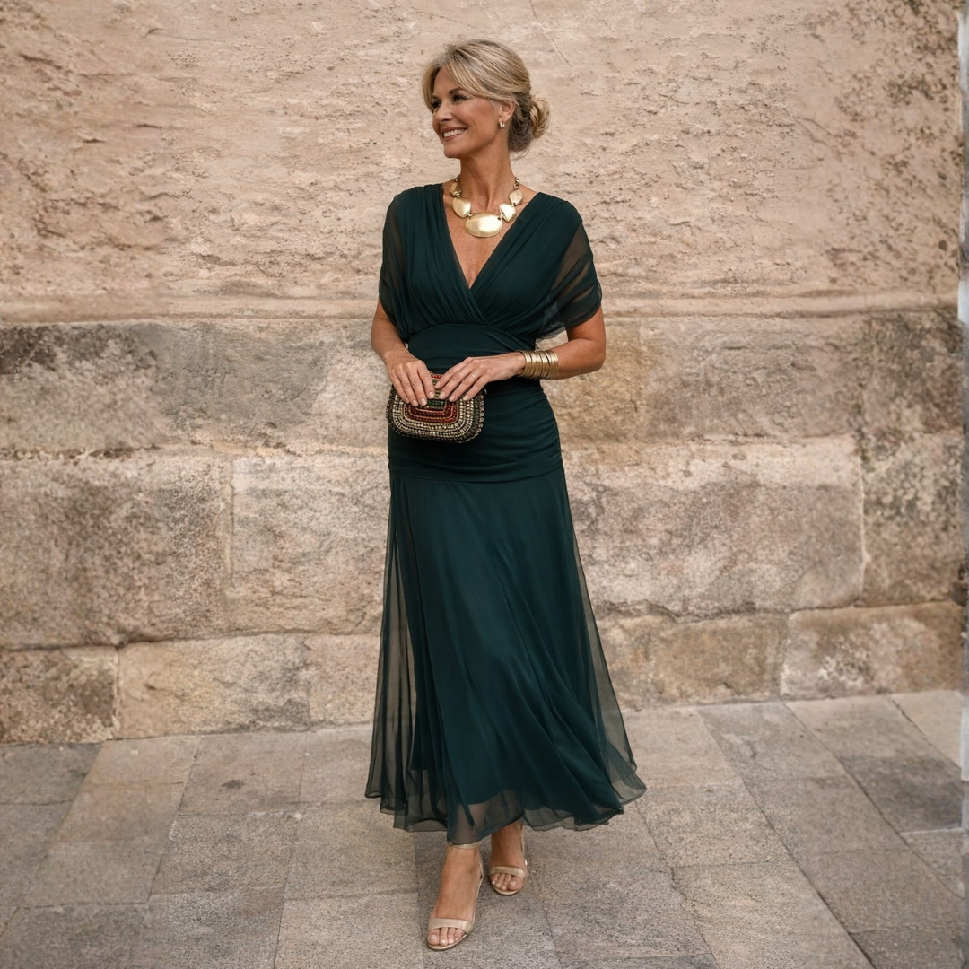 Rossana | Abito Maxi Off-Shoulder