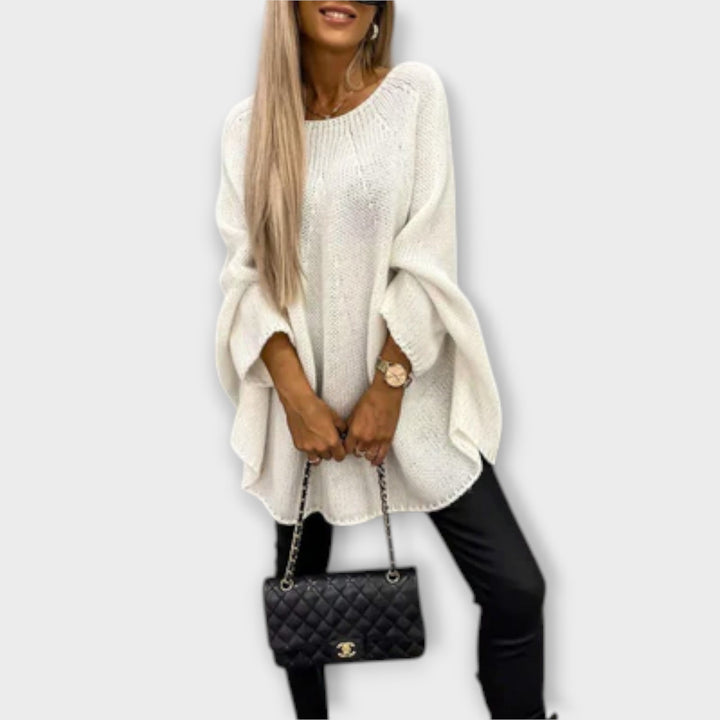 Isabelle | Maglione da Donna Elegante con Collo Rotondo