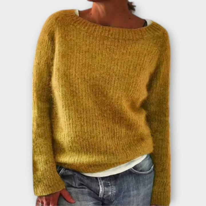 Regine | maglione a maglia monocolore