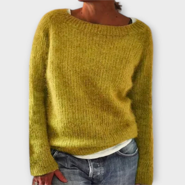 Regine | maglione a maglia monocolore