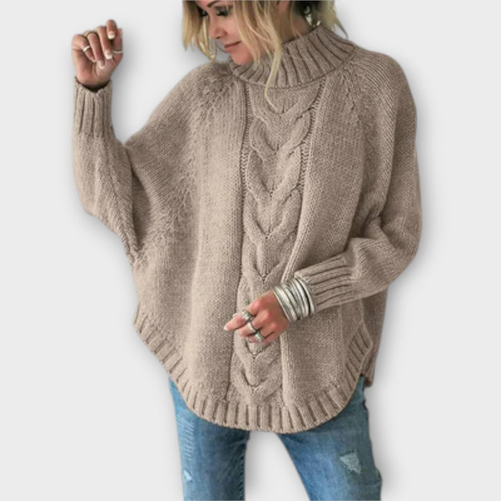 Elysian | Maglione lavorato a maglia con motivo a treccia