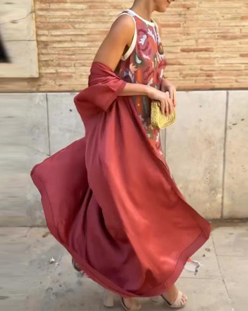 Bella - Set di due pezzi con stampa in stile urbano, perfetto per un look alla moda