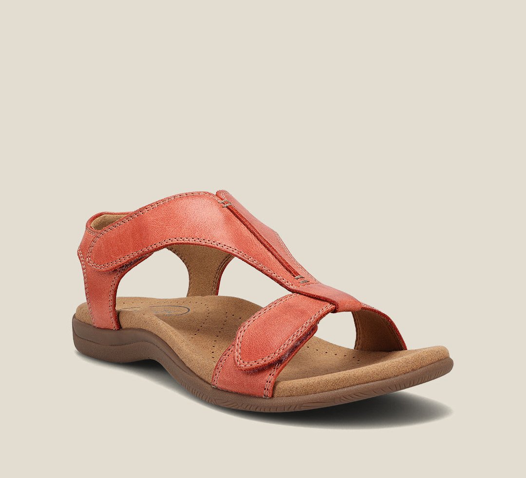 Elisabeth™ | Sandalo Orthoflex in Pelle
