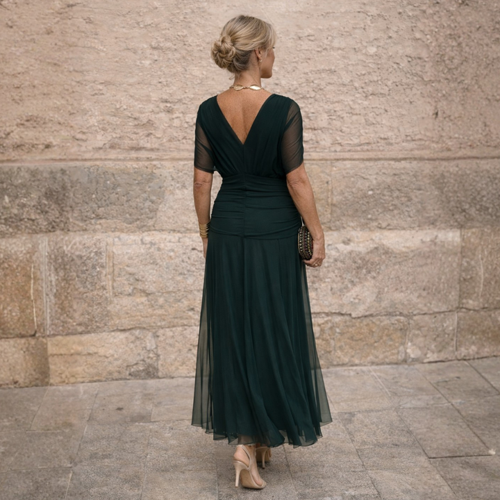 Rossana | Abito Maxi Off-Shoulder
