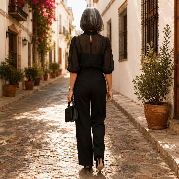 Celeste™ | Completo Chic Parigino