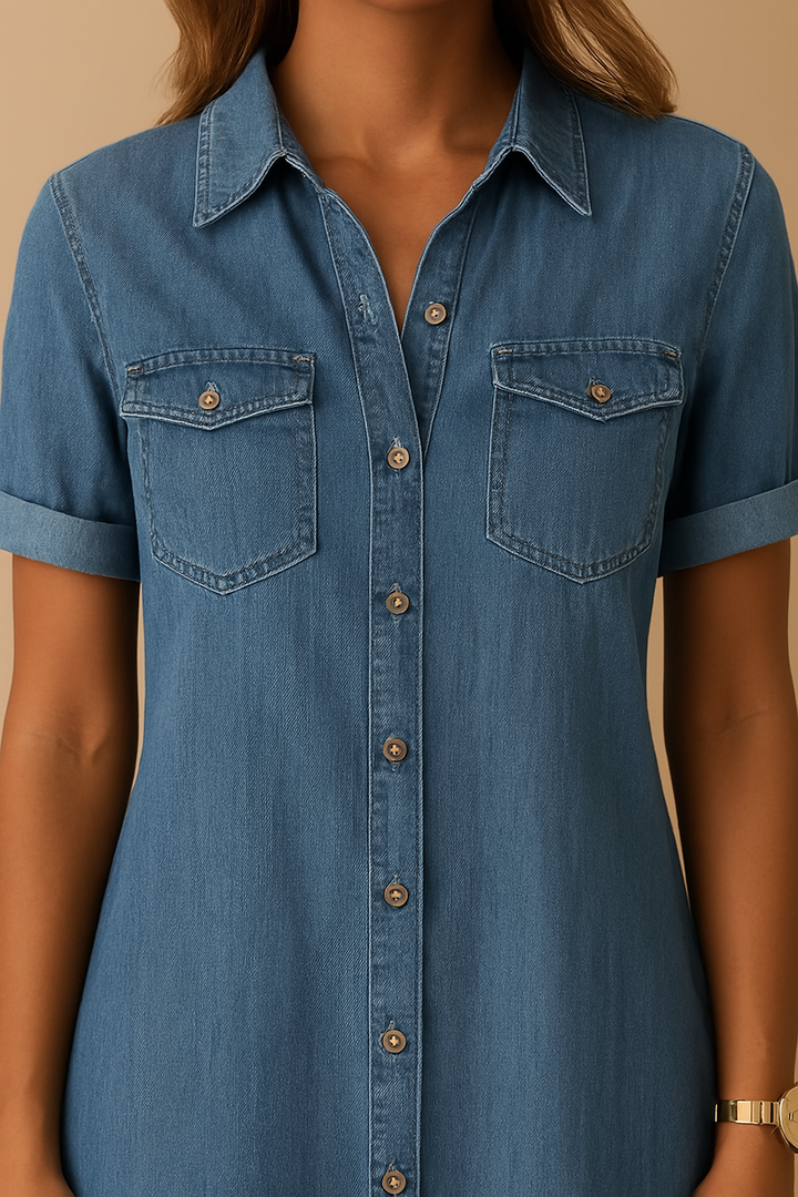 Claire™ | Abito in Denim