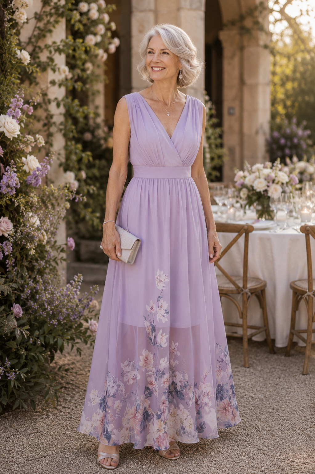Mica | Sleeveless A Maxi Dress