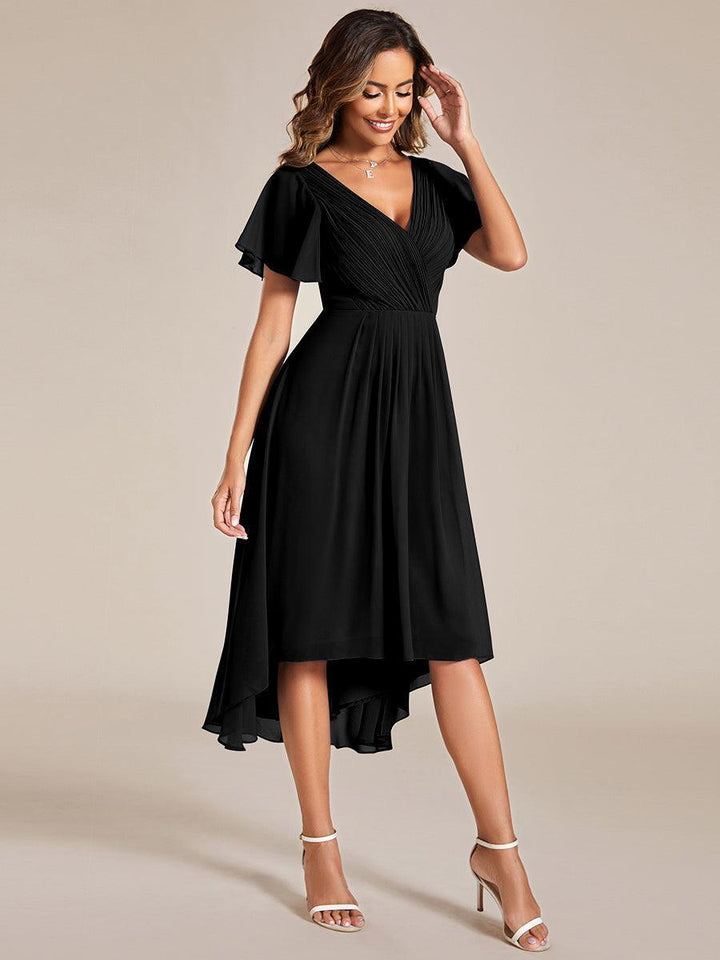 ever FAYE|Abito da invitata di matrimonio chic con scollo a V