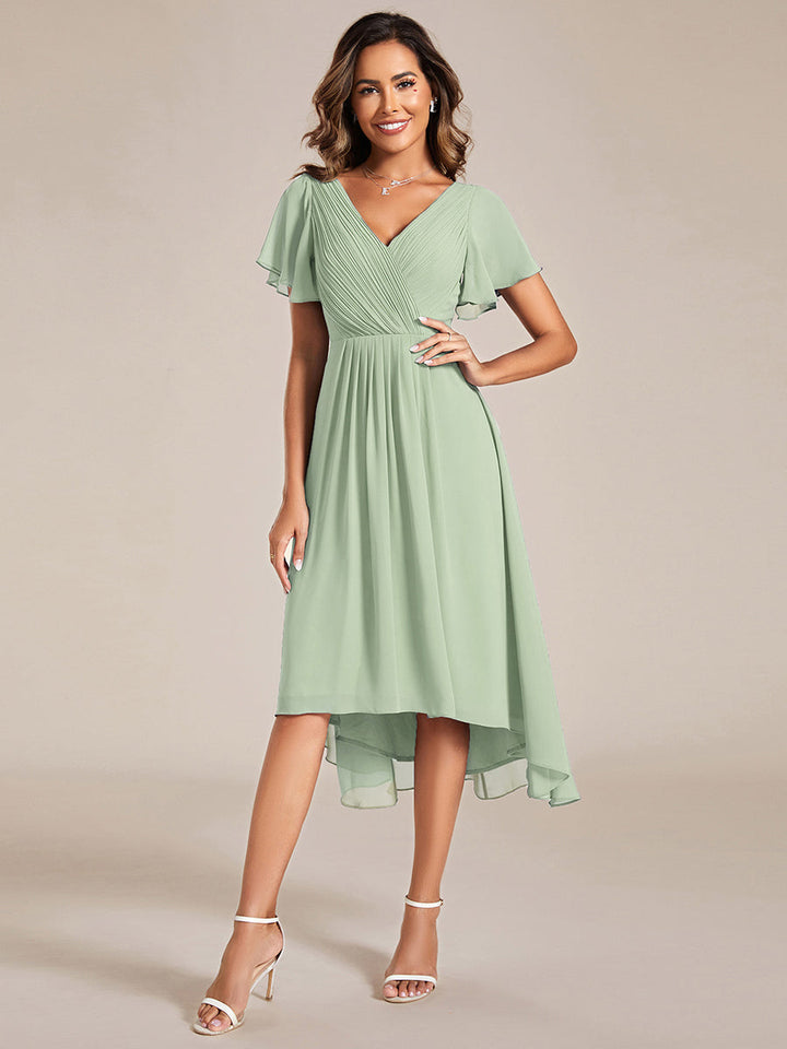 ever FAYE|Abito da invitata di matrimonio chic con scollo a V