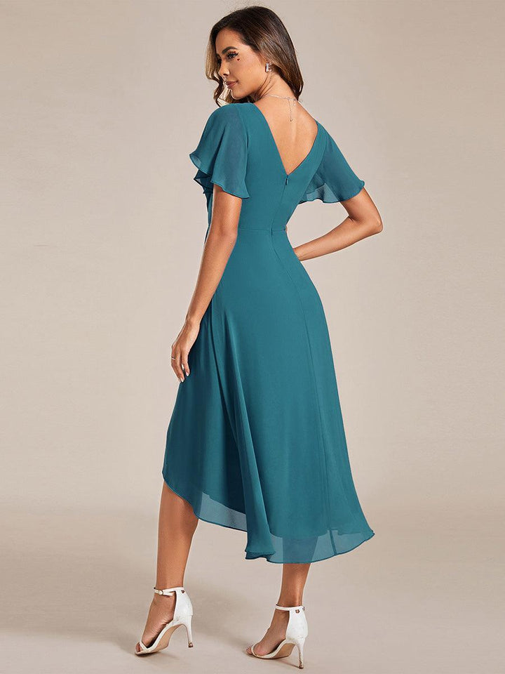 ever FAYE|Abito da invitata di matrimonio chic con scollo a V