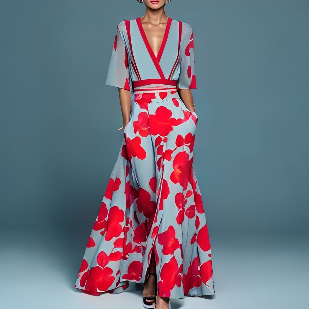 MIMI™ | Abito Elegante a Fiori