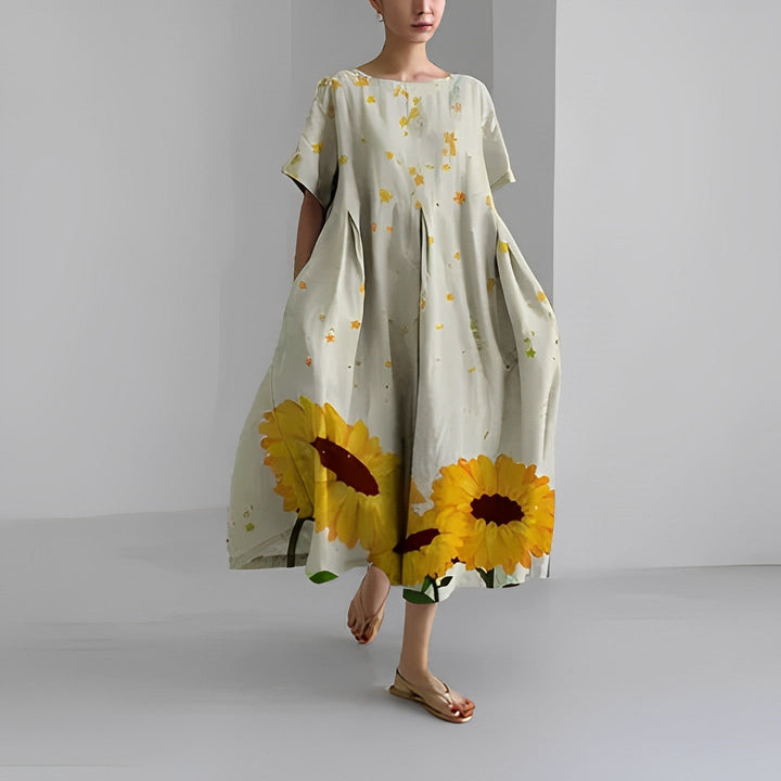 Adelia - Abito Floreale Bohemien