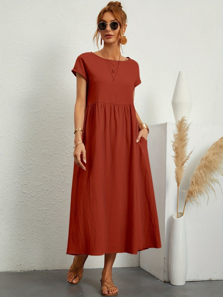 Caroline™ - Abito Casual Elegante per uno Stile Raffinato e Confortevole