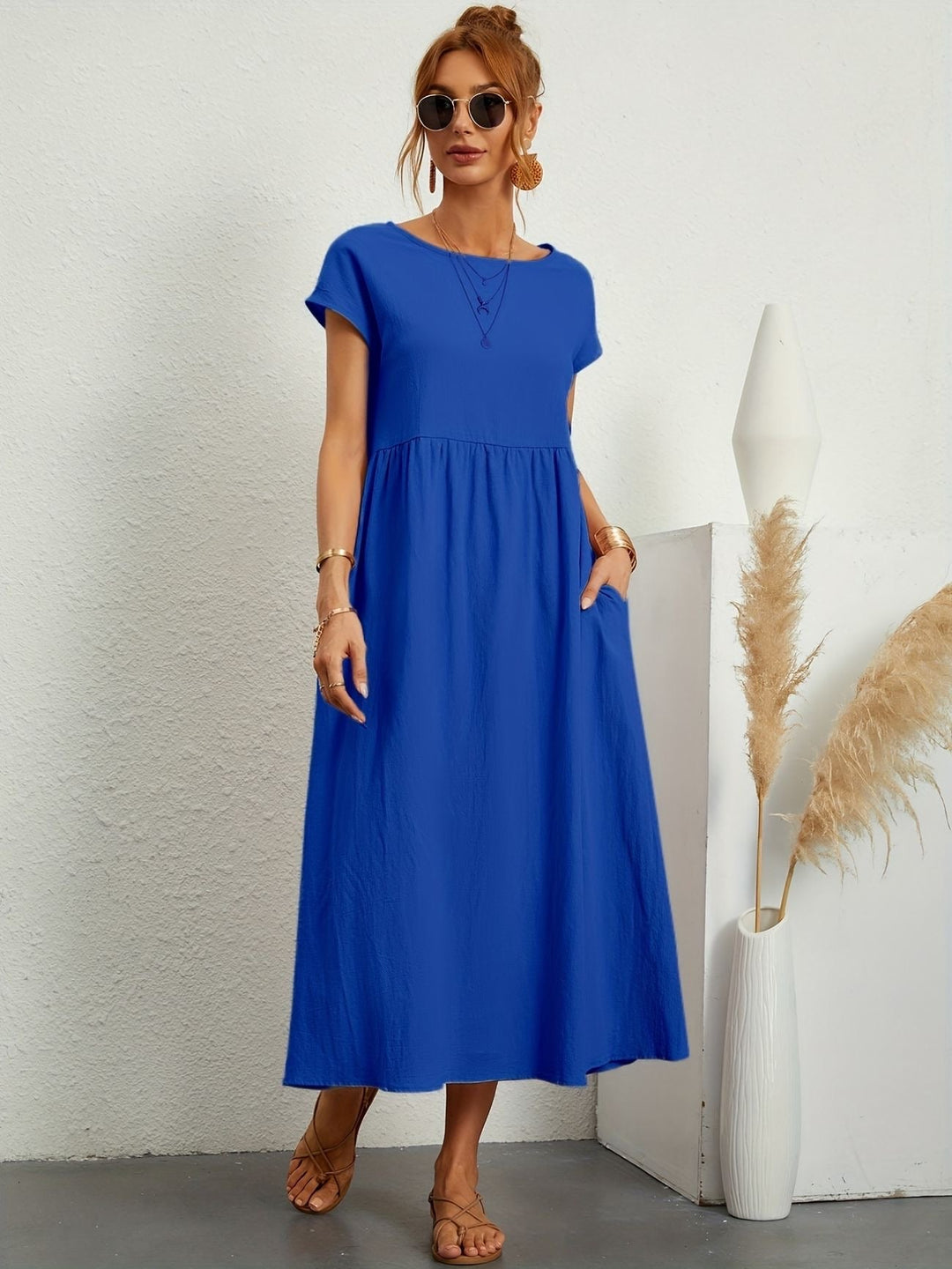 Caroline™ - Abito Casual Elegante per uno Stile Raffinato e Confortevole