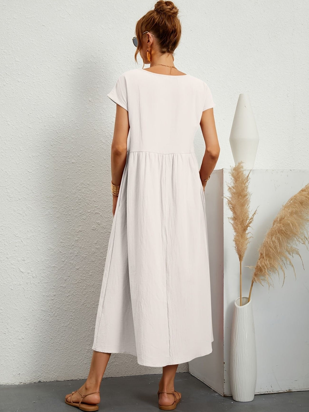 Caroline™ - Abito Casual Elegante per uno Stile Raffinato e Confortevole