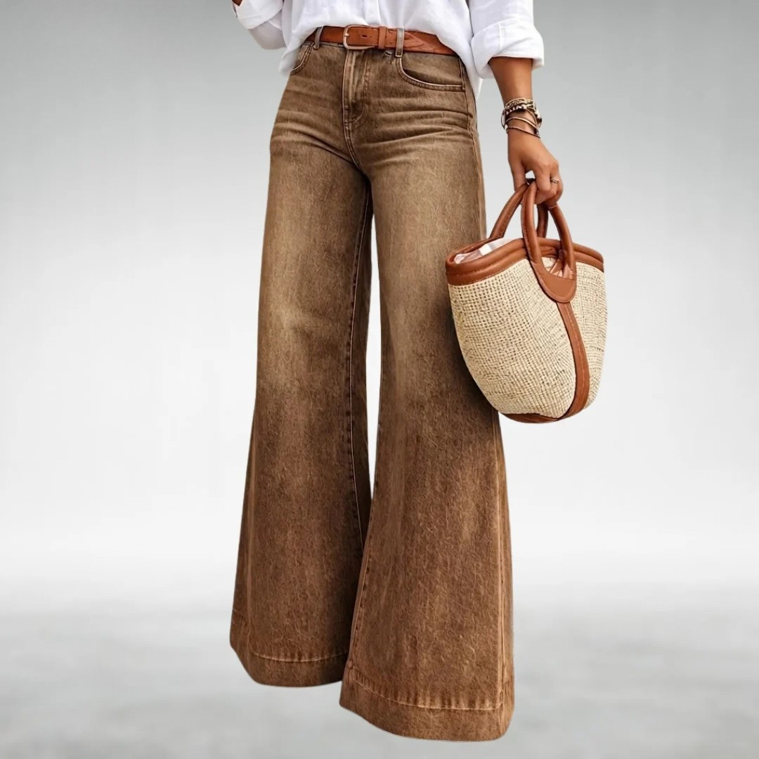 Shane Comfort Wide-Leg Jeans