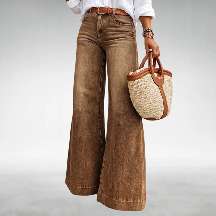 Shane Comfort Wide-Leg Jeans