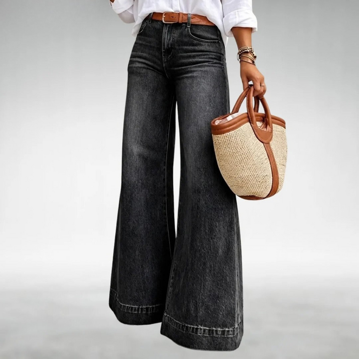 Shane Comfort Wide-Leg Jeans