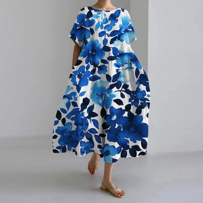Adelia - Abito Floreale Bohemien