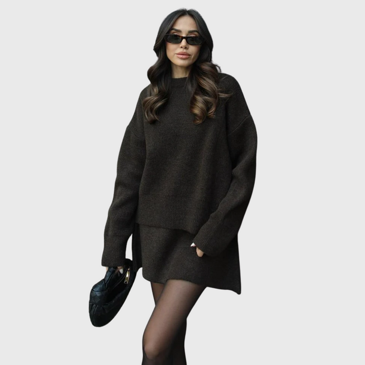 Set in maglia accogliente