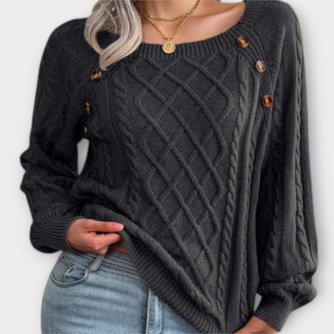Malia | Maglione con bottoni