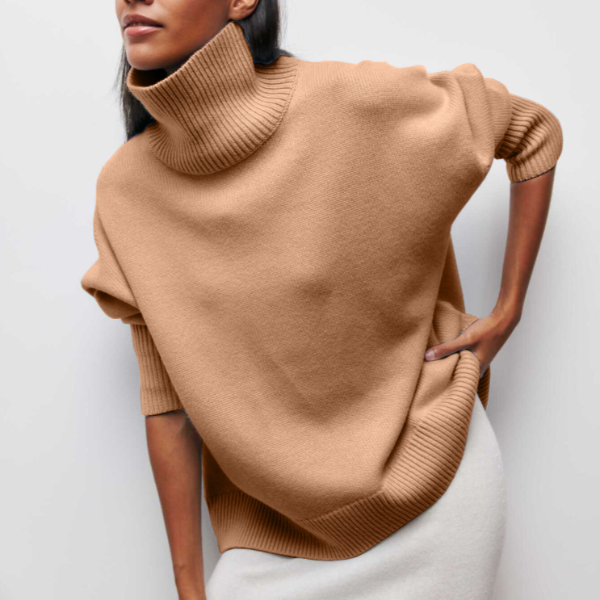 Katrielle | Maglione Collo Alto Confortevole