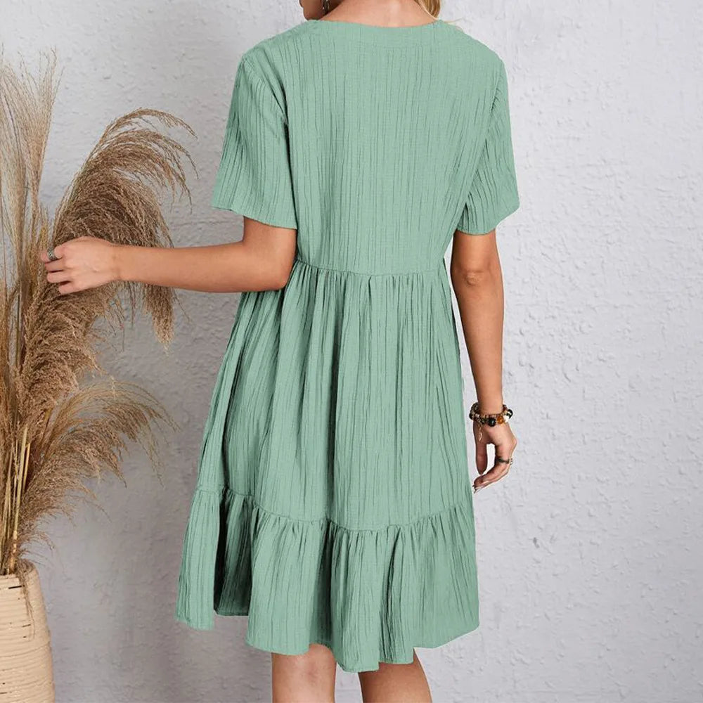 AMY™ - Abito Estivo Casual alla Moda ed Elegante