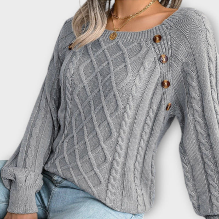 Malia | Maglione con bottoni