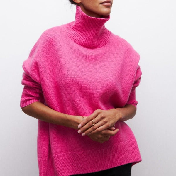 Katrielle | Maglione Collo Alto Confortevole