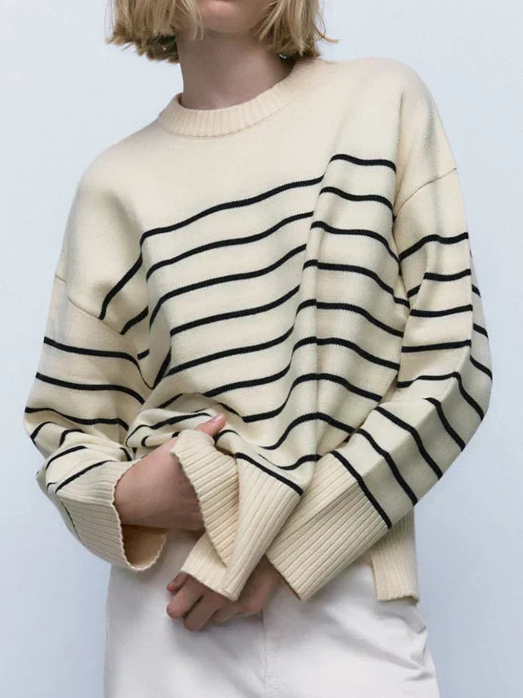 Louise | Maglione Striato Couture