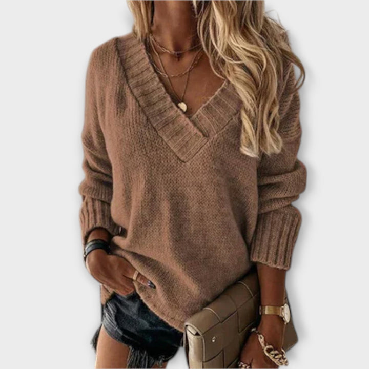 Jane | Maglione V-Neck Accogliente