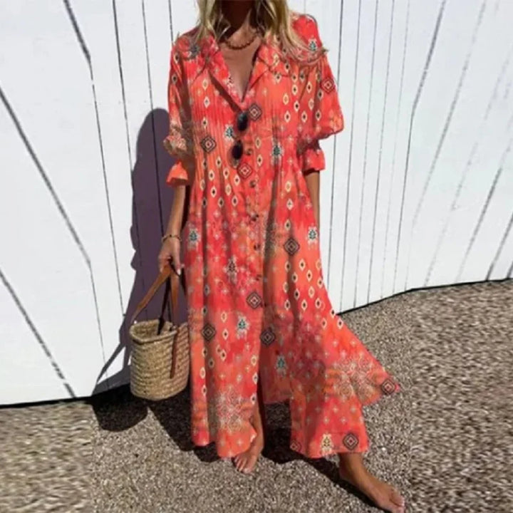 DIARA | Abito Bohemien di Lusso per la Primavera