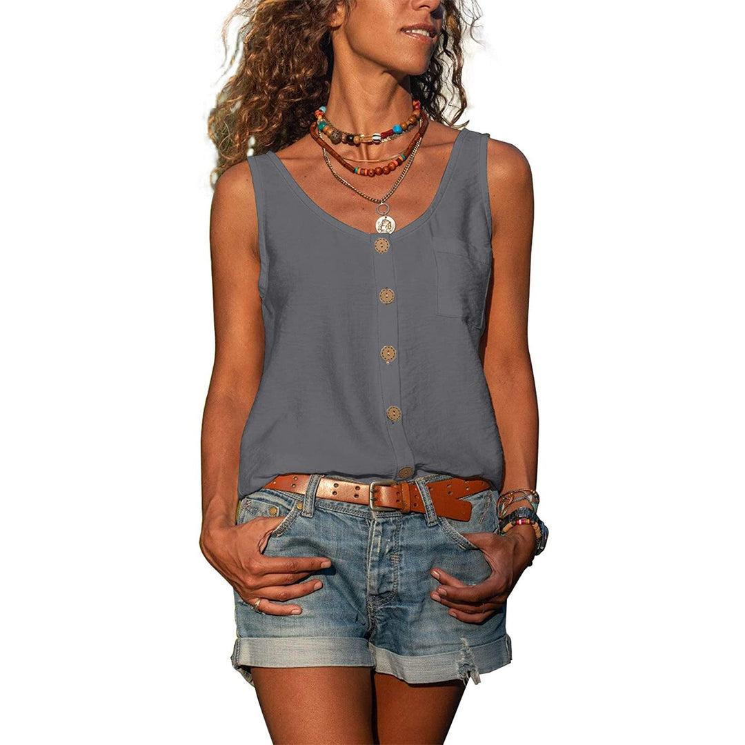 Julie™ | Top Senza Maniche Leggera
