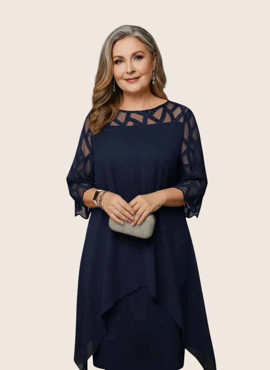 Elara | Abito midi elegante e confortevole