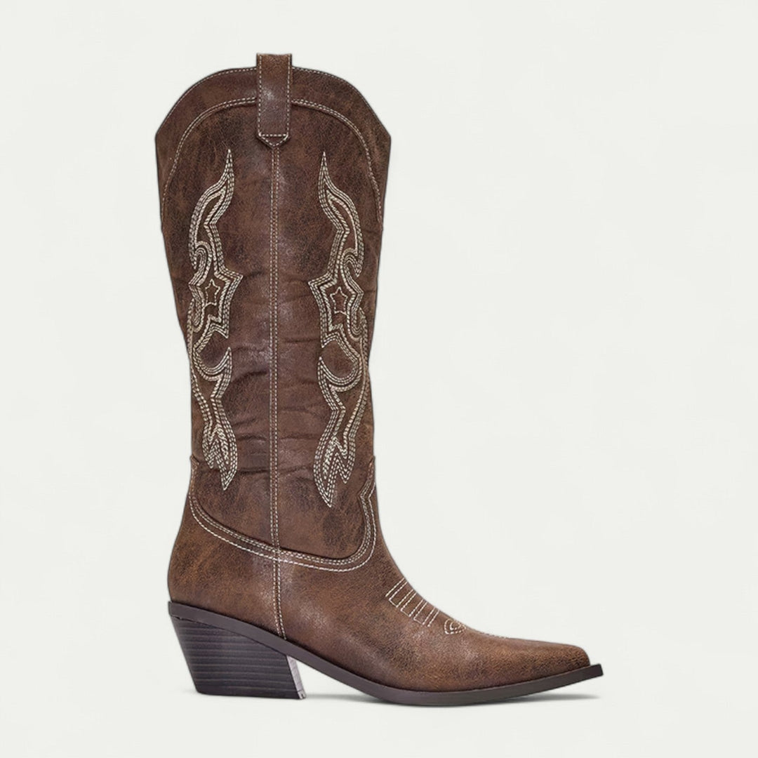 Women's Knee-High Western Cowboy Boots