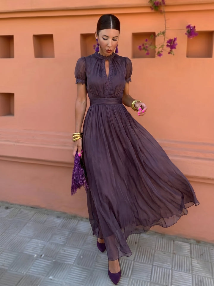 Ashley | Abito Lungo Vintage in Chiffon
