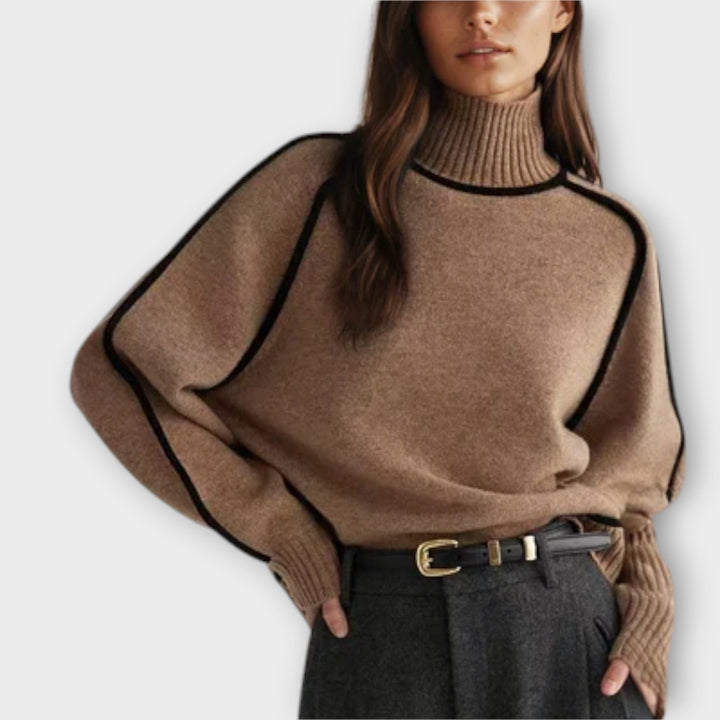 Emilie | Maglione a Collo Alto Morbido ed Elegante