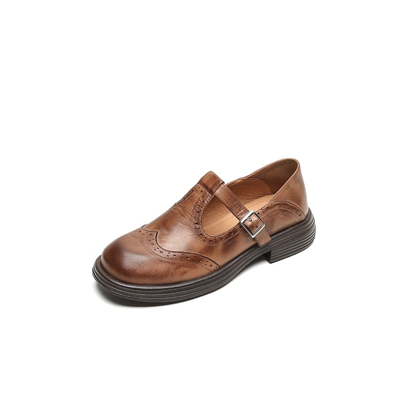Elvara | Eleganti Mary Jane in Pelle