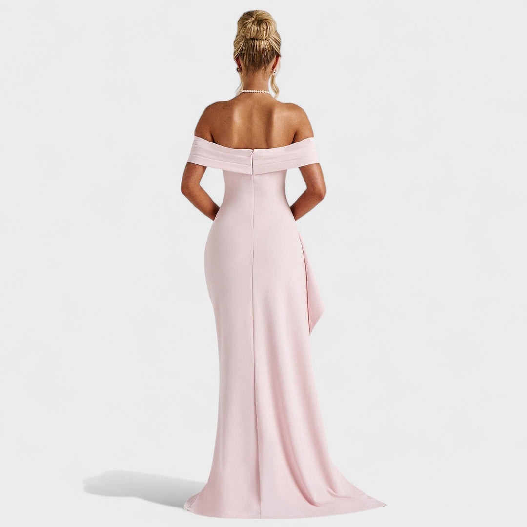 Joyce – Vestito Bardot Lungo