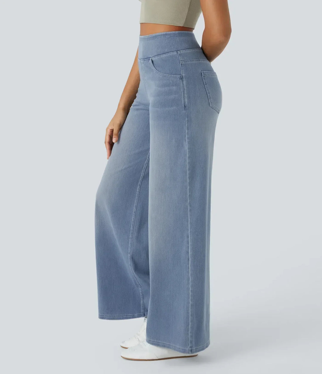 Evie™ | Pantaloni Elasticizzati Comodi con Vita Alta