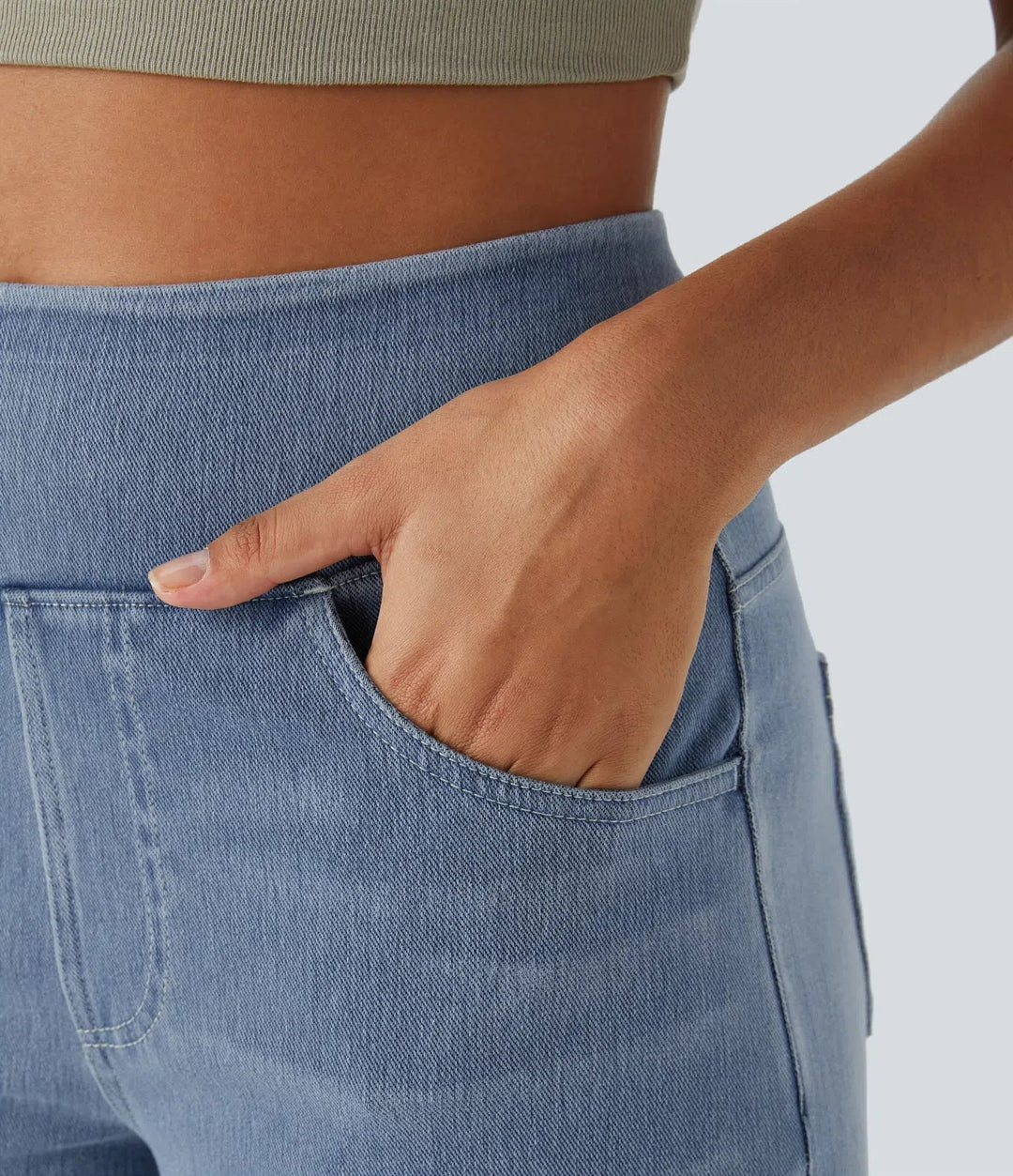 Evie™ | Pantaloni Elasticizzati Comodi con Vita Alta