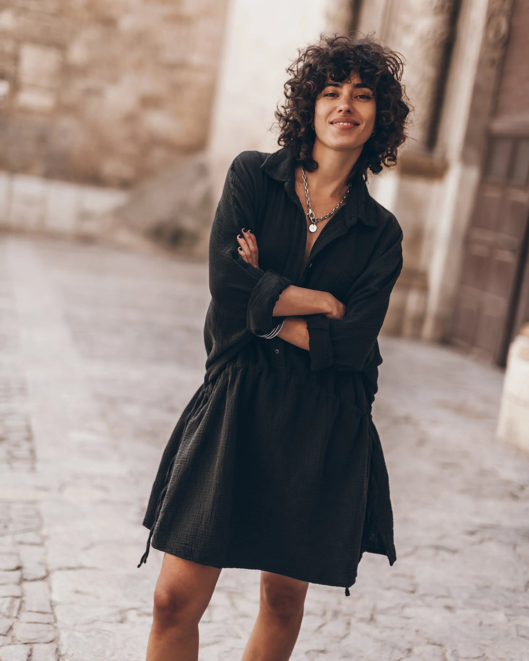 Quinn™ - Classico Abito Camicia Elegante per Ogni Occasione