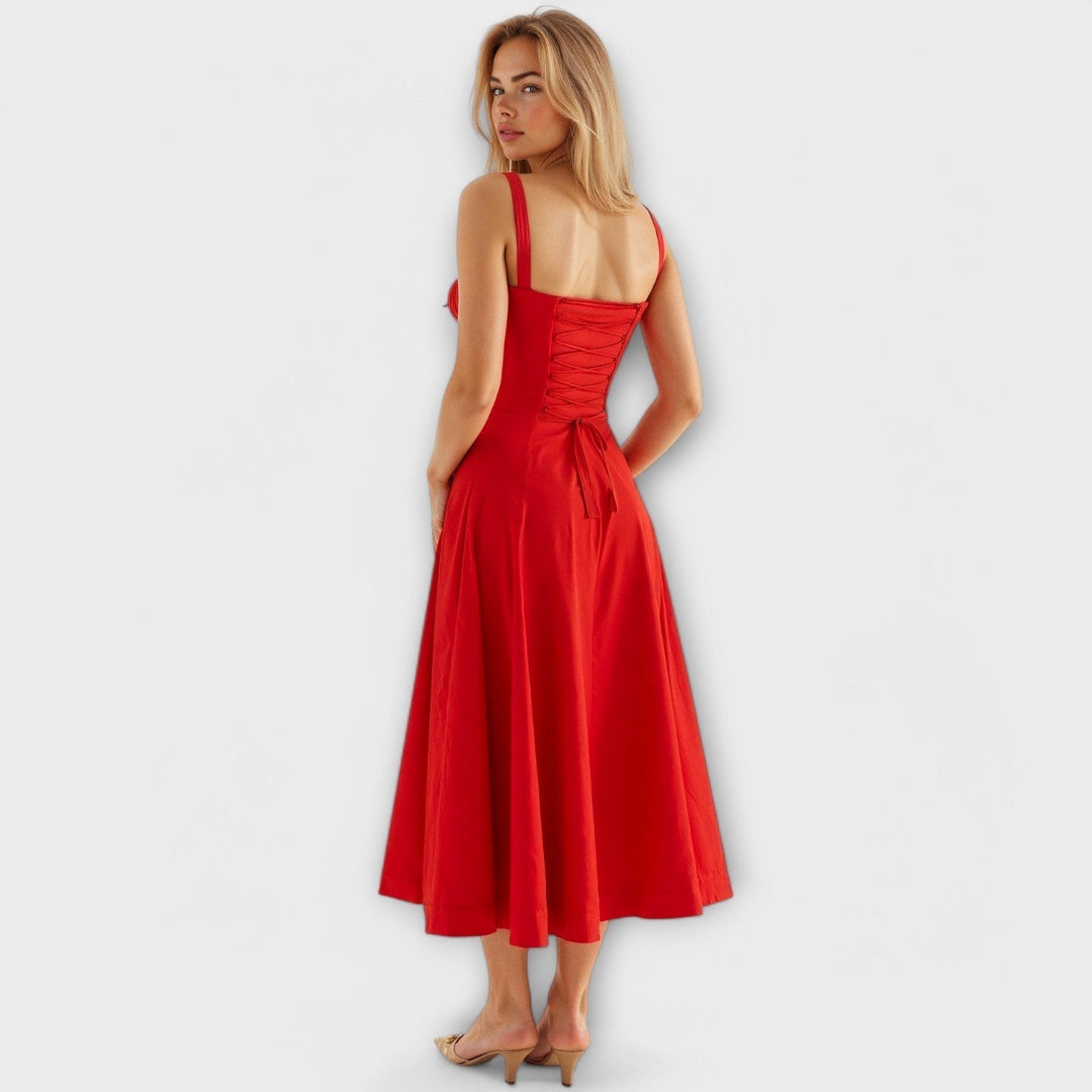 Kiana™ | Abito Midi con Corsetto